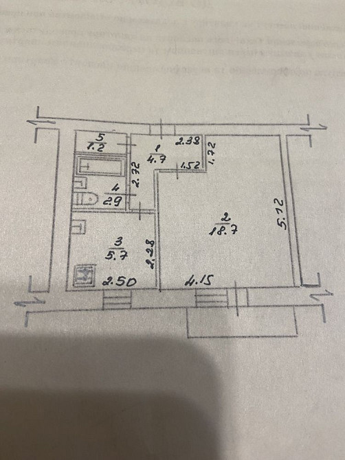 Обміняю 1 квартиру Ковель -Луцьк Ковель - зображення 1