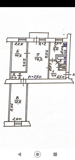 3 кімн. кв. поруч з медичним університетом Харків - зображення 1