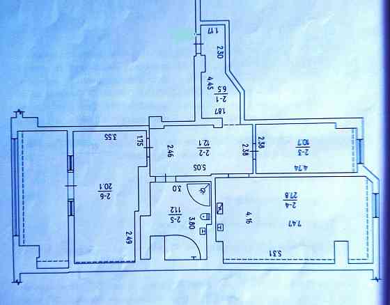 2-км. Квартира 95кв.м. Шевченка 150 Черкаси 8 поверх Черкассы