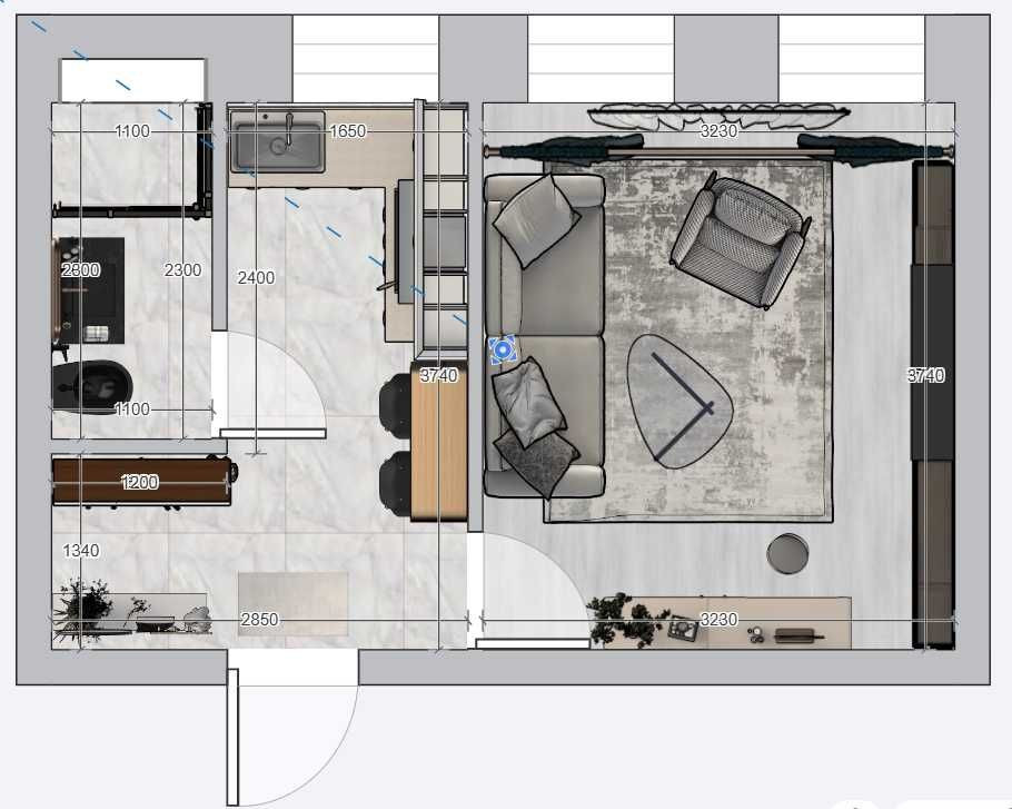 Продам 1-к квартиру в Синельниково Синельникове - зображення 2