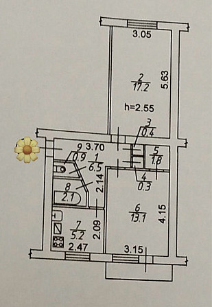 ‼️ 2х комн. Ул. Н.Корищенко- 13 500$ Zaporizhzhia - photo 3