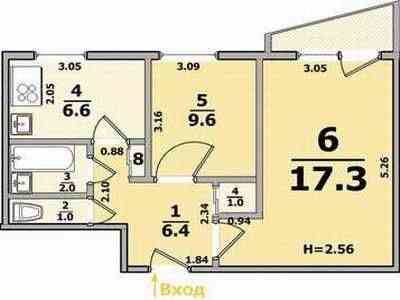 Сдаю 2к. квартиру на Салтовке.522.Метро – пешком. Kharkiv