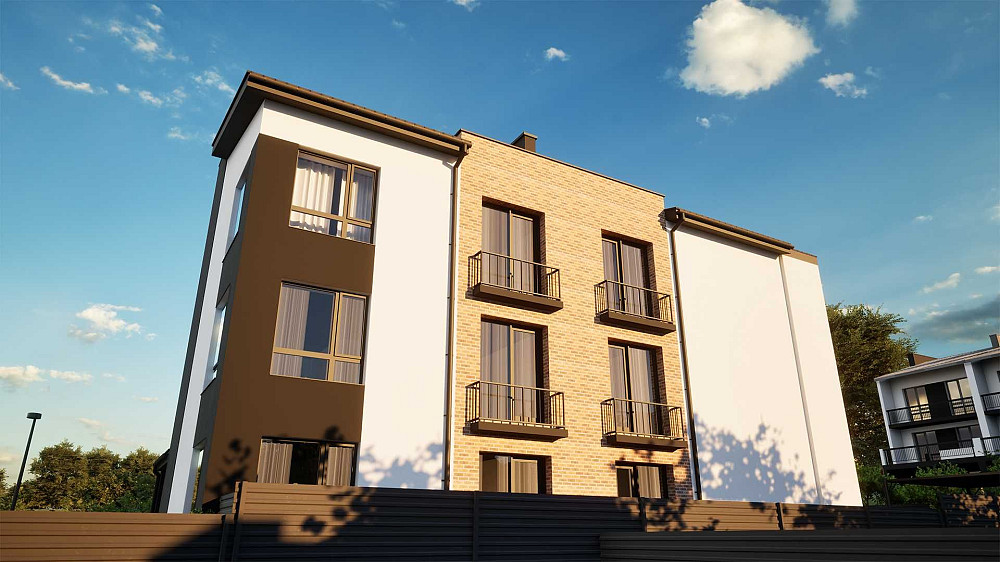 1-кімнатна квартира 40.6кв.м  в будинку клубного типу в с.Петриків Петриковка - изображение 7