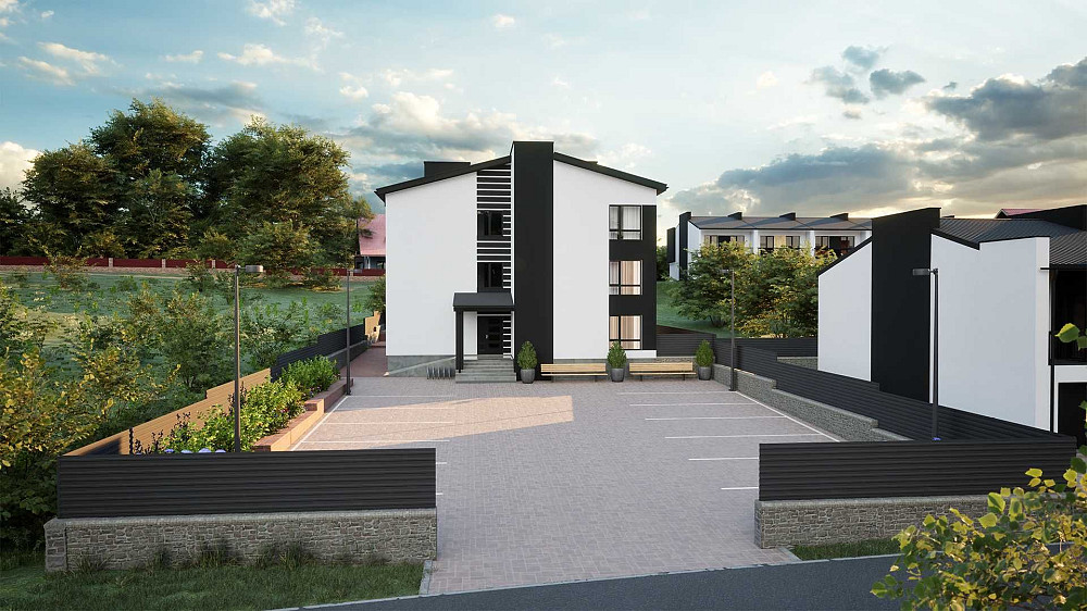 1-кімнатна квартира 40.6кв.м  в будинку клубного типу в с.Петриків Петриковка - изображение 8