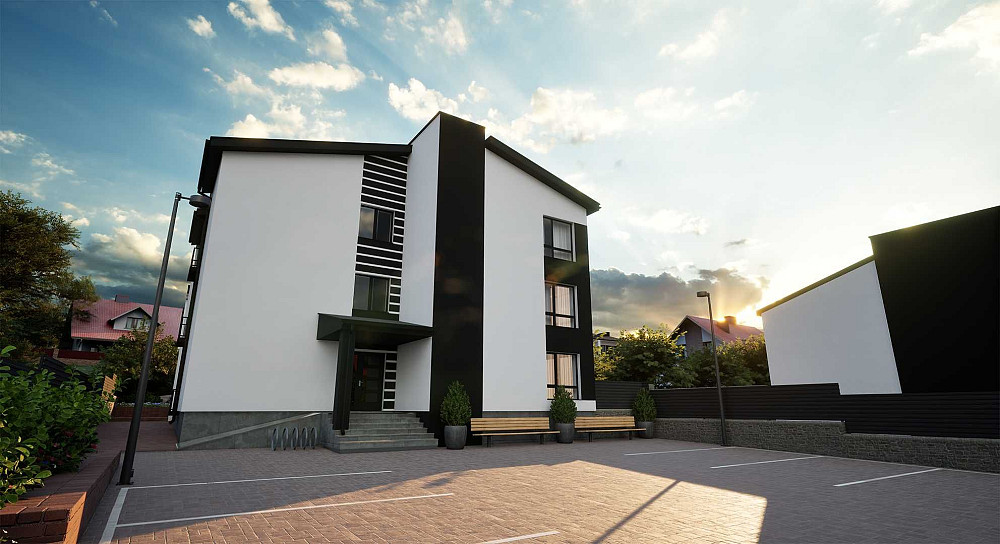 1-кімнатна квартира 40.6кв.м  в будинку клубного типу в с.Петриків Петриковка - изображение 1