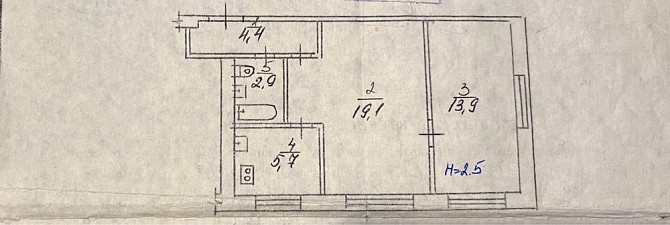 Продам 2х комнаю квартиру на 173 с ремонтом Кривий Ріг - зображення 5