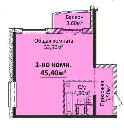 В продаже 1ком. квартира в ЖК Четыре Сезона Дом3.ID 75844 Odesa