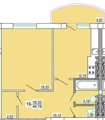 Квартира 50м.кв по 600у.е за м.кв. Рядом рынок Привоз. Одесса