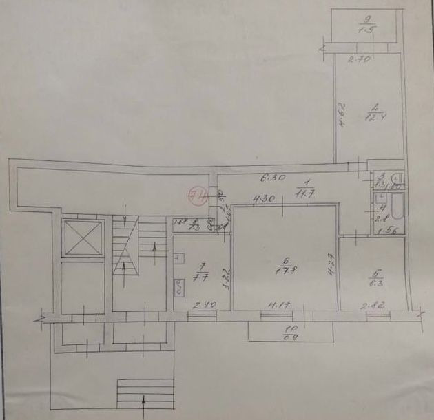 Продаж 3х-кімнатної квартири,район бам Олександрія (Рівненська обл.) - зображення 1