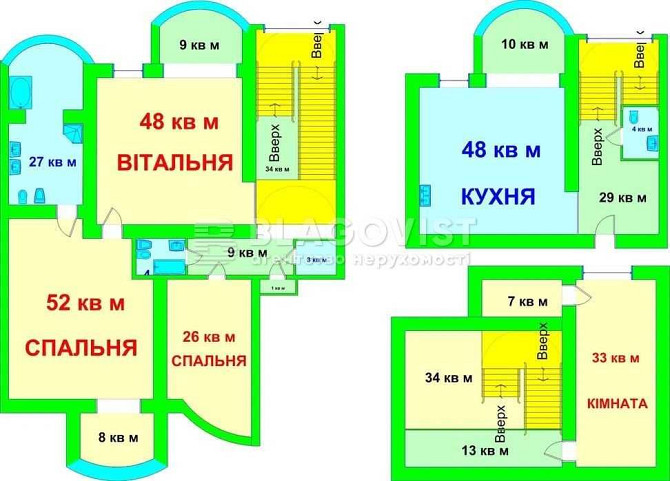 Оболонь, Івасюка 4 , Оболонська набережна, Пентхаус 327м2  з ремонтом Київ - зображення 7