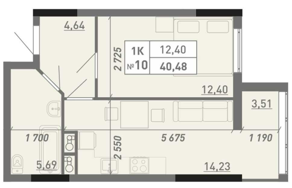 Продам свою 1но комнатную квартиру с видом на море ЖК Акварель-8 Лиманка - зображення 1