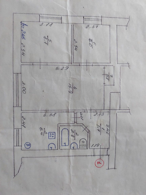 Квартира 3-х кімнатна Нежин - изображение 6
