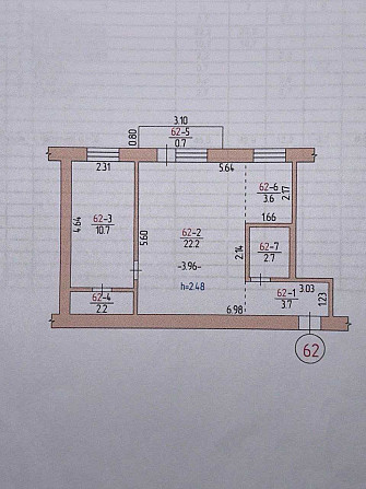 ПРОДАМ 2-Х комн. квартиру в Николаеве, на Сухом Фонтане, Центр! Mykolaiv - photo 2