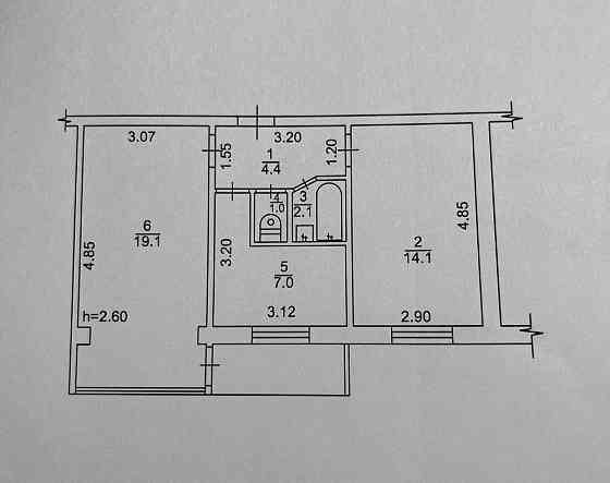 Продам 2во кімнатну квартиру м.Українка Українка