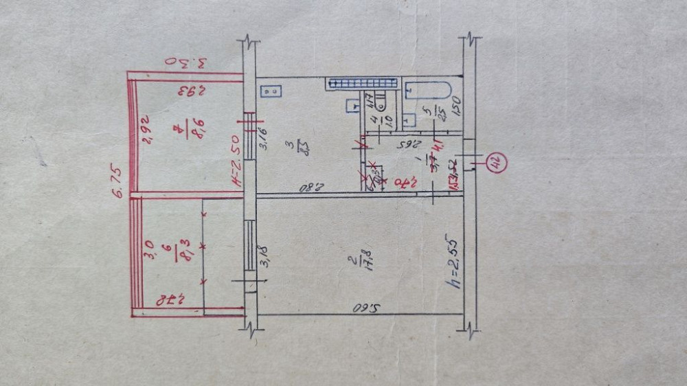 3к (1к+2к добудови), Алмазний, р-н Старої Поліклініки Горбановка (Винницкая обл., Винницкий р-н) - изображение 2