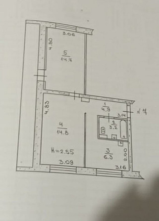 СРОЧНО Продам 2х комнатную квартиру Доброполье - изображение 1