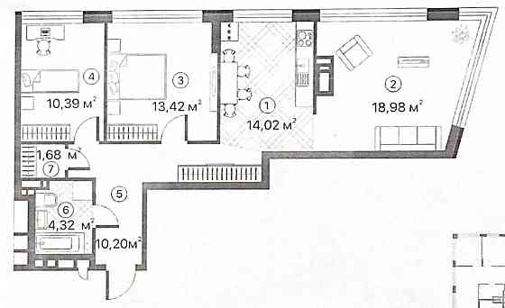 Продам квартиру 3к ЖК Терракота, Terracota, Чернігівська 8 Киев