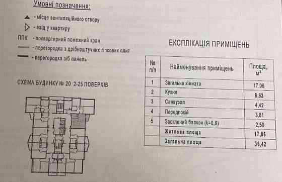 Продам 1к квартиру ЖК Патриотика Ул. Б. Гмыри Київ