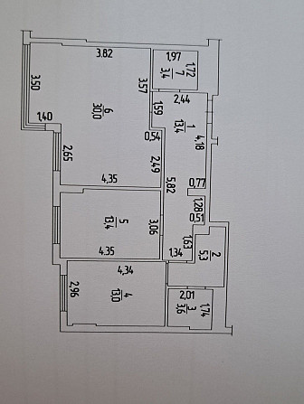 В продаже 2 комнатная квартира в Артвиль 82.1 кв.м. с кухней 30 кв. м. Авангард - изображение 4