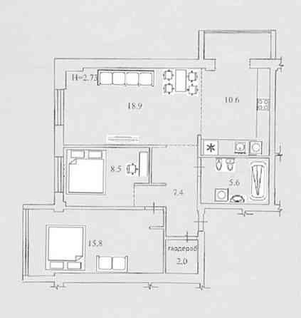 продаж квартири 3 кім ст. метро Академмістечко вул. Осіння 38а Київ