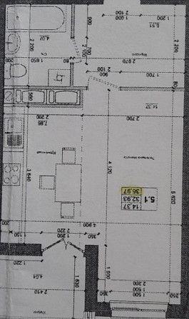 1к квартира 37м2, Петлюри 28, будинок зданий. Бровары - изображение 7