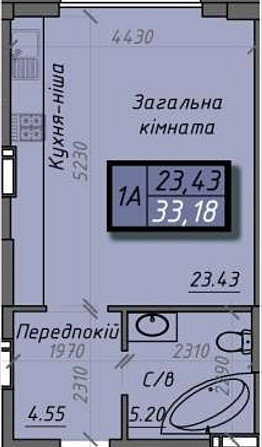 1к ЖК айсберг, зданий будинок. Власник Суми - зображення 2