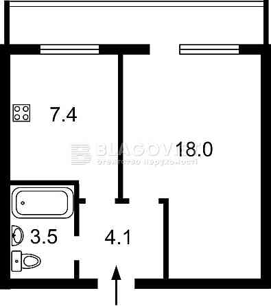 Продаж 1к квартири у центрі Печерська 37м бул. Лесі Українки Кловська Київ