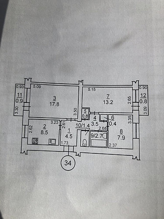 Продається 3 кімнатна квартира (чешка) Николаев - изображение 8