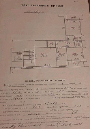 Продаж 3х Освицька( Скрипника )3й поверх 72 м Львів - зображення 8