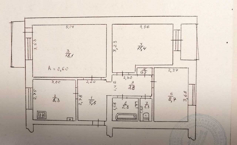 Продам свою 3 х кімнатну квартиру біля "BURN" Хорол - зображення 1