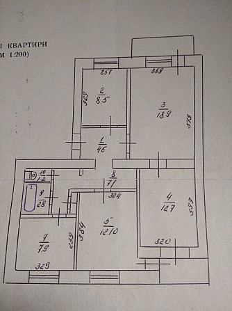 4-х кімнатна квартира Золотоноша - изображение 1