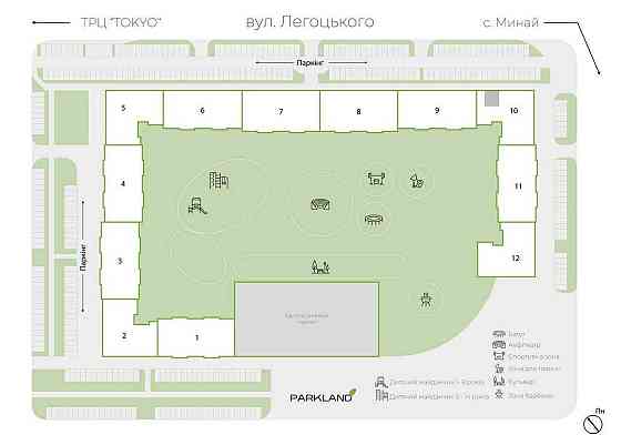 Продаж | 1к квартира | Новобудова |  ЖК Парк Ленд /Park Land Ужгород