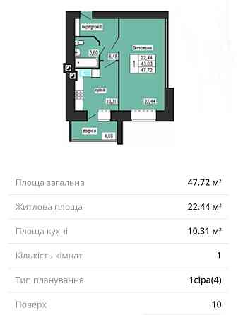 Однокімнатна Лучаківського - Тролейбусна Тернополь