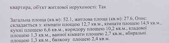 Квартира в затишному мікрорайоні міста Славута