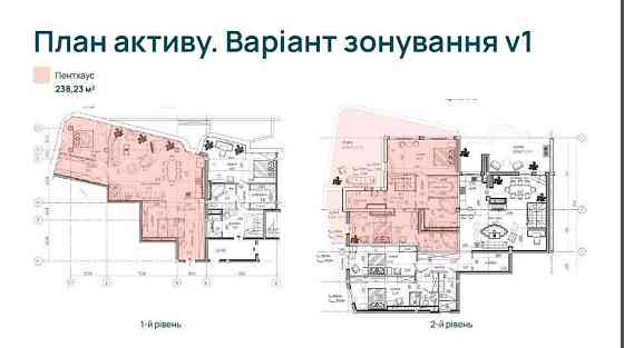 2-х урвневый пентхаус с террасой. Вид на море. ЖК Париж. 0 % Одеса