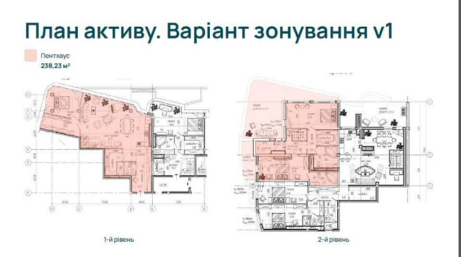 2-х урвневый пентхаус с террасой. Вид на море. ЖК Париж. 0 % Одеса - зображення 2