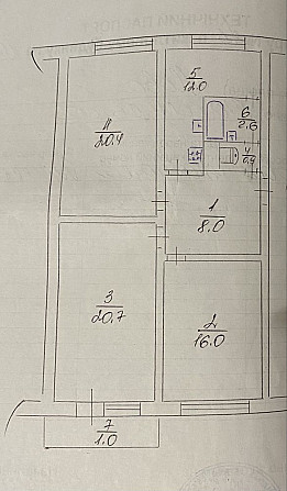 Продам 3х кімнатну квартиру (чешка) Долинська - зображення 6