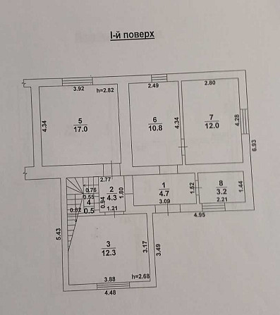 Продається простора 6-кімнатна квартира Особнякового Дрогобыч - изображение 4