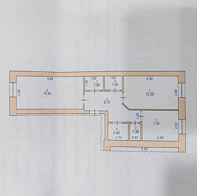 Продаж 2-кімнатної квартири в м.Стебник!!! Стебник - зображення 1