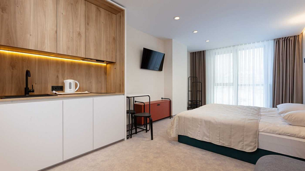 Апартамент в готельному комплексі Хвоя Поляниця (Буковель) - зображення 6