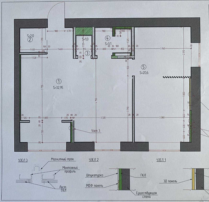 Нова 2 Кімнатна квартира (61 м²) з авторським ремонтом!Укомплектована! Ирпень - изображение 8