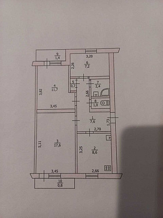 Продам 3-кімнатну квартиру чешка Павлоград (район ПЗТО) Павлоград - изображение 2