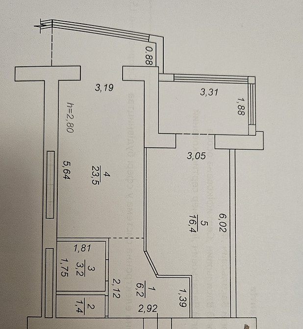 Продам простору однокімнатну квартиру Обарів - зображення 6