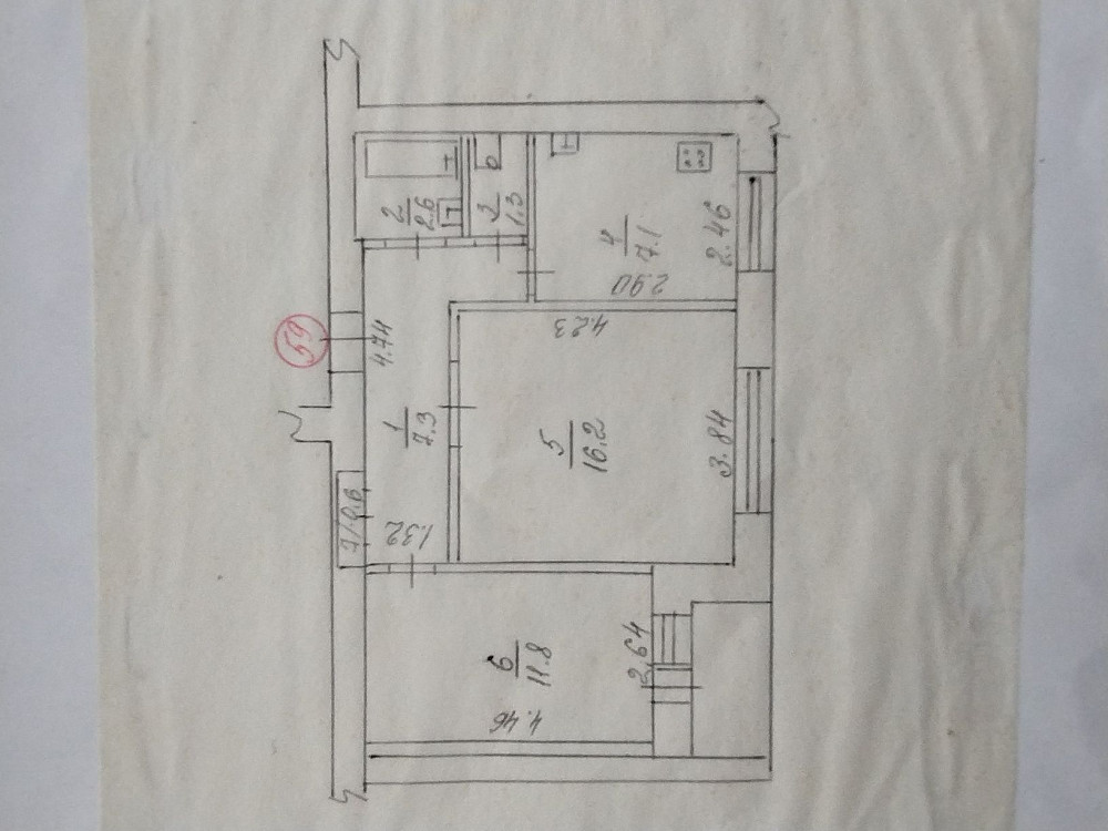2- кімнатна квартира Шостка - зображення 1