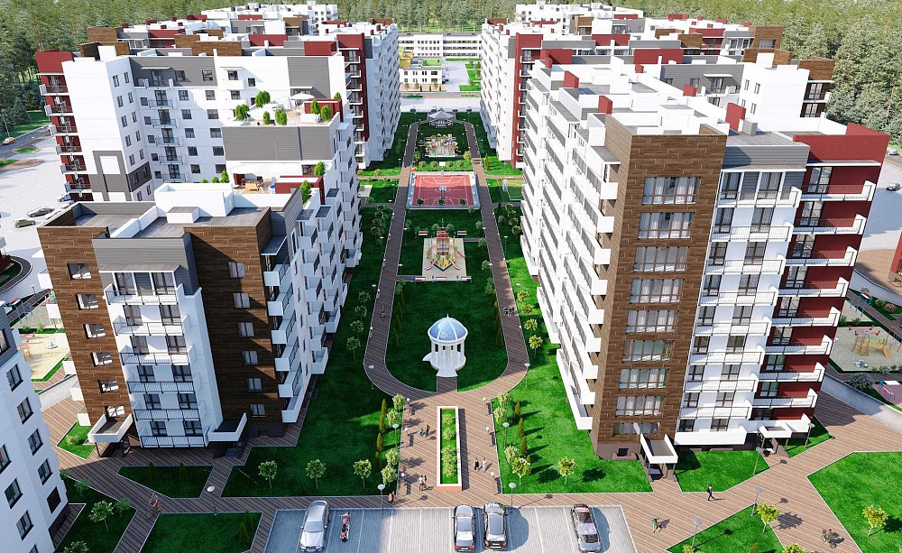 Продаж ЖК Парковий Квартал євро 3 кімнатна 71.8м2 Обухів - зображення 6