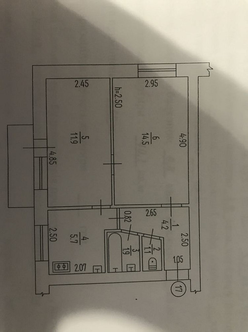 Продаж 2 -х кімнатної квартири від власника 40кв По Умань - зображення 8