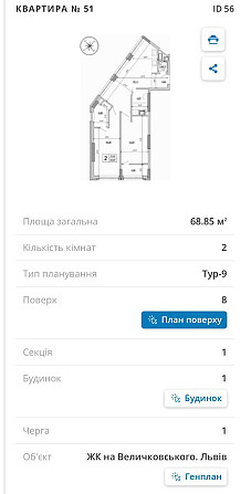 Жк Величковського Рясне-2 Галжитлобуд продаж квартири Львів Львів - зображення 3