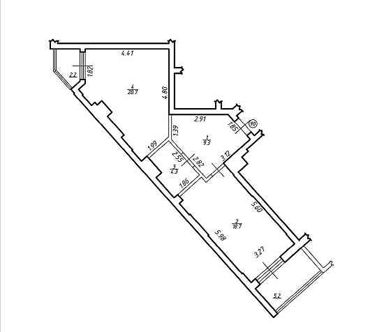 Продаж однокімнатної квартири 60,4м.кв від ЗАБУДОВНИКА ЖК Comfort Hill Львів