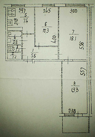 Продаж, 3-х кімнатна. Кубанської України [Жукова], 49. Kyiv - photo 1