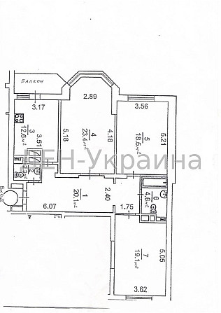 Видова 3 кім квартира 103 кв.м, Троєщинські Липки, Деснянський р-н Kyiv - photo 2